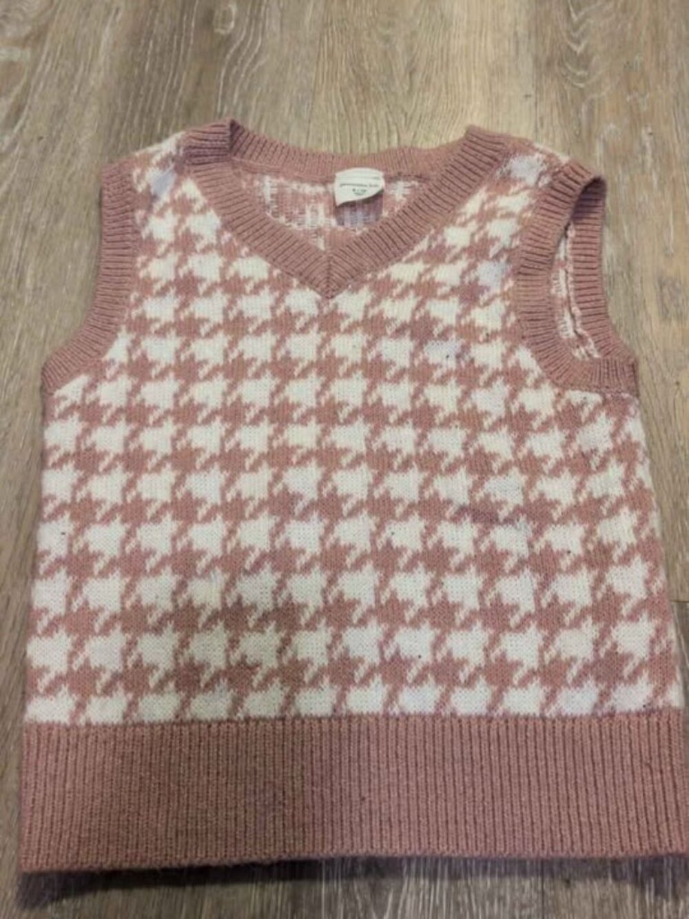 Abercrombie Kids Houndstooth Sweater Vest 9/10 girls